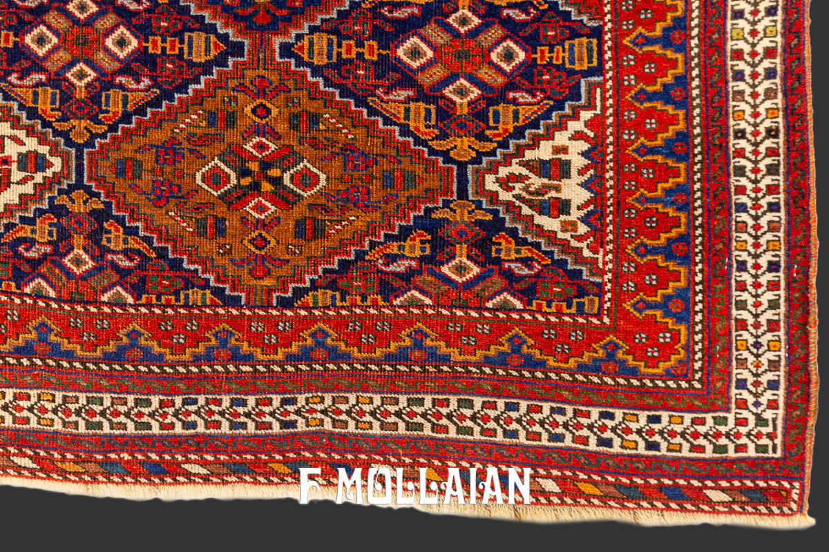 Antique Persian Rug Afshari Very Fine n°:771169